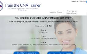 CNA Instructor Online Certification