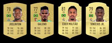 He's heavily featured in fifa 20 as well, as one of the game's ambassadors that can be. Fifa 20 Joelinton E Brasileiro Que Mais Evoluiu Militao E Vinicius Junior Se Destacam Entre Jovens Fifa Sportv