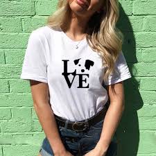 Share your love of dogs in style with these adorable dog mom shirts. Hemu Love Dog T Shirt Shirt Dog Shirt Streetwear Tumblr T Shirts Women Causal Graphic Tee Harajuku Tops Buy At The Price Of 9 90 In Aliexpress Com Imall Com