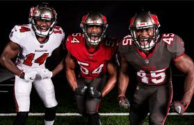 The 2020 season was the tampa bay buccaneers' 45th in the national football league, their second under head coach bruce arians and first with tom brady as the quarterback. Tampa Bay Buccaneers Unveil New Uniforms Sportslogos Net News
