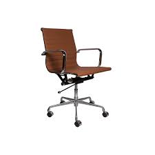 Ships free in 24 hours. Soho Ribbed Management Chair Brown Mid Century Modern Office Chair Mid Century Modern Office Chair