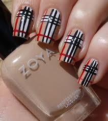 Pin By Danielle Wagar On My Style Burberry Nails Plaid Nails Nails