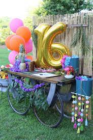 See more ideas about 16th birthday, sweet 16 parties, sweet 16 birthday. Kara S Party Ideas Sweet 16 Luau Kara S Party Ideas