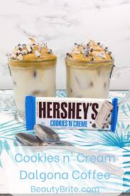 Cookies N Cream Dalgona Coffee Beauty Brite Recipe Cookies N Cream Cookies Coffee Recipes Dalgona Coffee