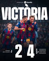 Lewandowski's Hat-Trick Lifts Barcelona to 4-2 Victory Ov...