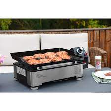 Royal Gourmet Pd1202s Portable Table Top Gas Grill Griddle 12 000btus 17 Inch For Outdoor Cooking While Camping Or Tailgating Sliver Walmart Com Outdoor Cooking Self Cleaning Ovens Gas Grill