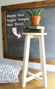 Rustic wooden farmhouse bar stools by thhcreations on etsy, $150.00. How To Make A Super Simple Bar Stool Pretty Handy Girl