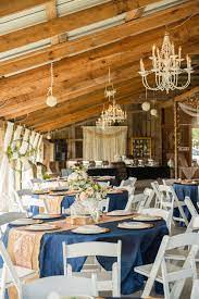 Elegant Rustic Chic Plant City Barn Wedding Wishing Well Barn Wedding Table Linens Barn Wedding Centerpieces White Folding Chairs
