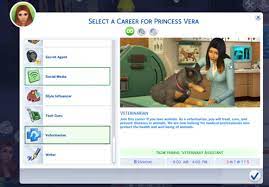 Cats & dogs dlc adds adorable new pets that you can keep in your house and adds a new career path relating to them. Veterinarian Career At Sims Lover Sims 4 Updates