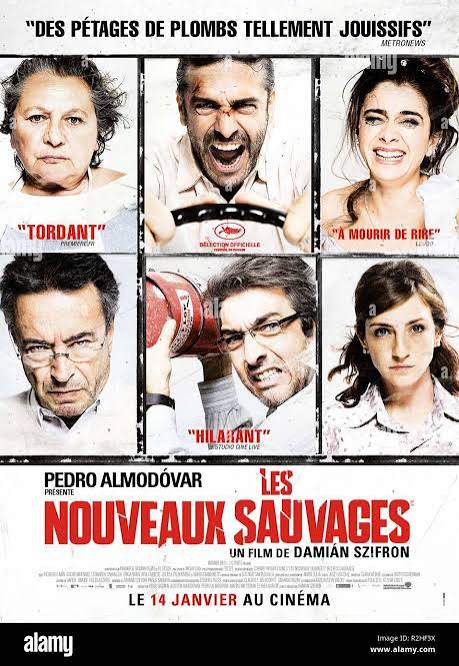 Relatos salvajes Wild Tales Year : 2014 Spain Director : Damian Szifron  Movie poster (Fr Stock Photo - Alamy