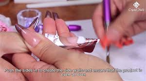 The first nail design that we have to show you is so glitzy and glamorous! Acrylic Nail Supplies Acrylic Powder Liquid Monomer