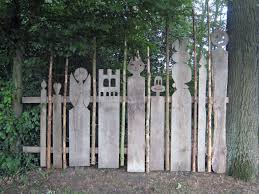 Pin By Lynn Martin On Fences And Gates Fence Art Garden Art Garden Gates