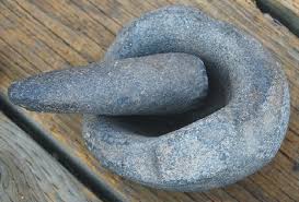 Maybe you would like to learn more about one of these? Indian Stone Bowl With Pestle