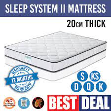 mattress king queen double single size bed sleep system pocket spring foam ssii matras