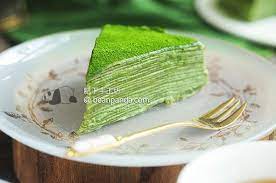 抹茶千層蛋糕豆腐奶油霜純素全植物matcha crepe cake tofu cream plant based recipe 肥丁手工坊 crepe cake cake tofu