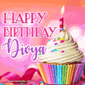 Divya name birthday cake images. Happy Birthday Cake With Name Divya Free Download Download On Funimada Com