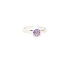 Amethyst Ring Light Purple Stone Natural Amethyst Ring Size 7 Ring Brazilian Amethyst Ring Amethyst Ring Gemstone Engagement Rings Purple Rings