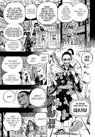 Chapter Discussion One Piece Chapter 960 Kozuki Oden Takes The Stage Page 2 Worstgen The fire tank pirates, disguised in dressrosa, are looking for lola. chapter 960 kozuki oden takes
