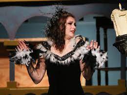 Tori Rogers Loves Playing The Flirty Feather Duster Babette In Cth S Beauty And The Beast