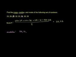 Mean Median Mode Example Mean Median And Mode Sixth Grade Math Homeschool Math