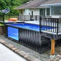 Buy Best Quality Custom Shipping Container Style In China On Alibaba Com Container Pool Shipping Container Swimming Pool Container House