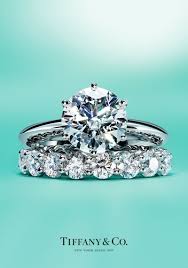 The Tiffany Setting Engagement Ring And Tiffany Embrace Band Ring In Platinum Tiffany Setting Engagement Ring Tiffany Engagement Ring Tiffany Engagement