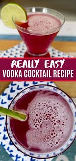 Really Easy Vodka Cocktail Recipe In 2020 Vodka Recipes Easy Vodka Drinks Easy Vodka Drinks