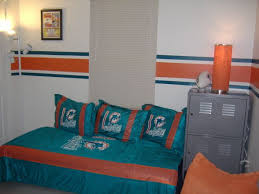 Miami Dolphin Fan Beige Wall Colors Football Themed Room Room Wall Colors