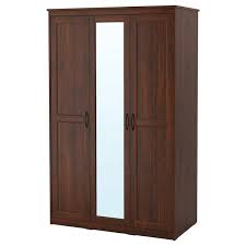 Songesand Kleiderschrank Braun 120x60x191 Cm Ikea Deutschland Ikea Wardrobe Ikea Brimnes Wardrobe