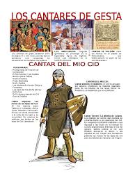 Cantar de los cantares boda. Infografia Los Cantares De Gesta 2