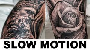 Tattoo In Slow Motion Hd Youtube
