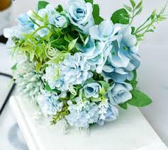 Join prime to save $5.00 on this item. Blooming Hydrangea Rose Peony Artificial Flower Wedding Bouquet