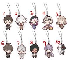 Danganronpa coloring pages are 80 images from anime and computer game. Anime Danganronpa Rubber Keychain Key Ring Race Straps Cosplay 9 Buy Online In Angola At Angola Desertcart Com Productid 147526347