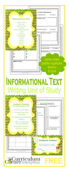 informational text writing unit of study the curriculum