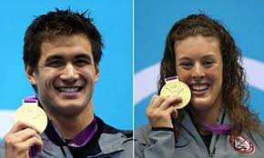 London Olympics: Nathan Adrian and Allison Schmitt take gold medals