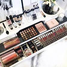 Makeup Ideas Makeup Organization Vanity Makeup Storage Organization Malm Dressing Table