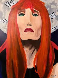 Goddess of the Moon” Acrylic