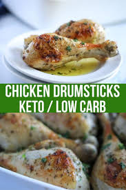 Low Carb Baked Chicken Drumsticks Recipe Roast Chicken Legs Recipe Chicken Drumstick Recipes Low Carb Chicken Recipes