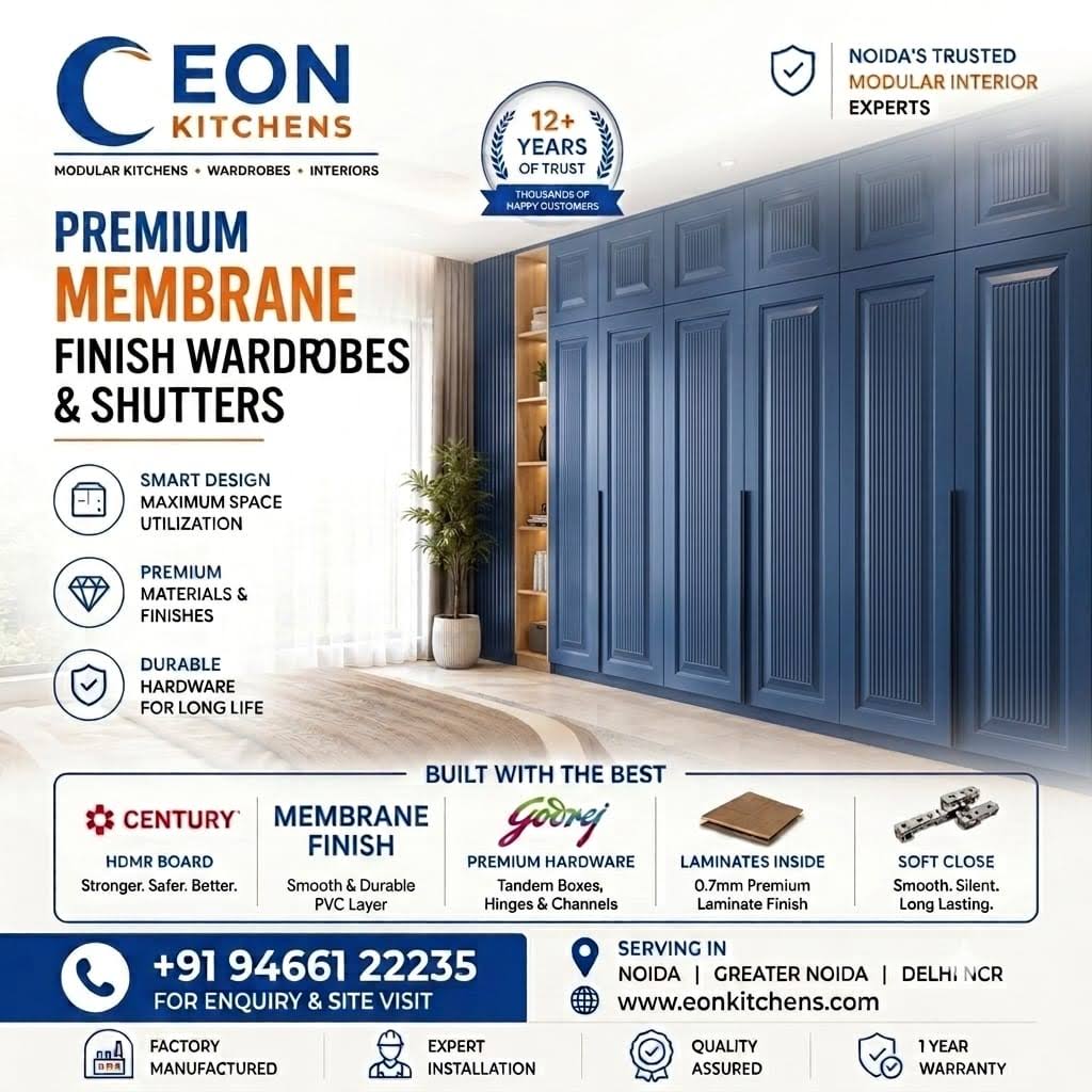 Premium Membrane Finish Wardrobe product image