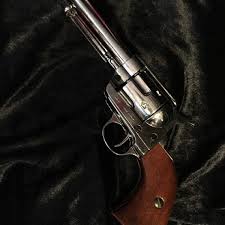 Again it is all about the provenance, and in this case, the single action army is purported to be the one . Billy The Kids Replica Revolver M1873 Hollywood Costumes
