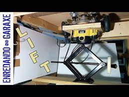 The Simplest Router Table Lift Youtube Router Table Diy Router Table Homemade Router Table