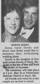 Marriage of Dowdy