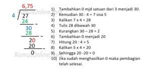 12 dari soal diatas bilangan pembaginya adalah 12 dan bentuk pembagian susunnya adalah. Porogapit Cara Pembagian Bersusun Mudah Tanpa Kalkulator