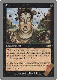 I had just started playing casual magic the gathering with my friends. B F M Big Furry Monster Cube Cobra
