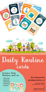 This post contains affiliate links. Best Printable Daily Routine Picture Cards For Kids Routine Cards Routine Cards Printable Toddler Routine