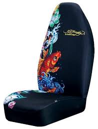 Amazon Com Ed Hardy Koi Seat Cover Automotive Ed Hardy Carseat Cover Baby Car Seats