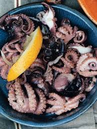 Baby Octopus Salad Recipe Octopus Salad Octopus Recipes Baby Octopus Salad Recipe