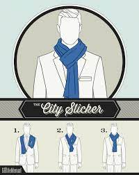 Bring the short ends over your shoulders and around the back of your neck. 6 Ways To Tie A Scarf For Men The Gentlemanual