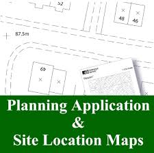 The location map template generates a location map as a composite image, consisting of a map and a location mark. Planning Application Maps Planning Maps The Map Shop
