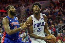 We feel extremely fortunate to add a player of. Nba Scores 2017 Joel Embiid Defeats Andre Drummond In Round 2 Sbnation Com